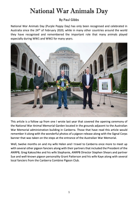 National War Animals Day - Paul Gibbs - 17 03 2021